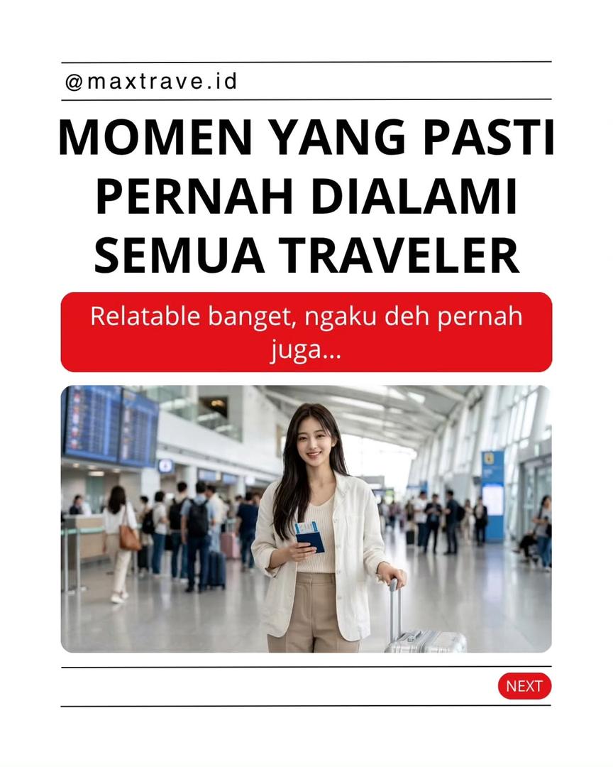 Drama kecil saat traveling yang relate