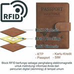 Dompet Passport Cover RFID Premium