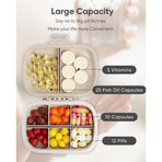 Kotak Obat Travel 8 Slot