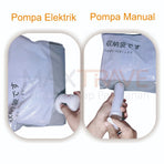 Vacuum Bag Penyimpan Pakaian + Pompa