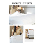 Sprei Sarung bantal Travel Disposable Set
