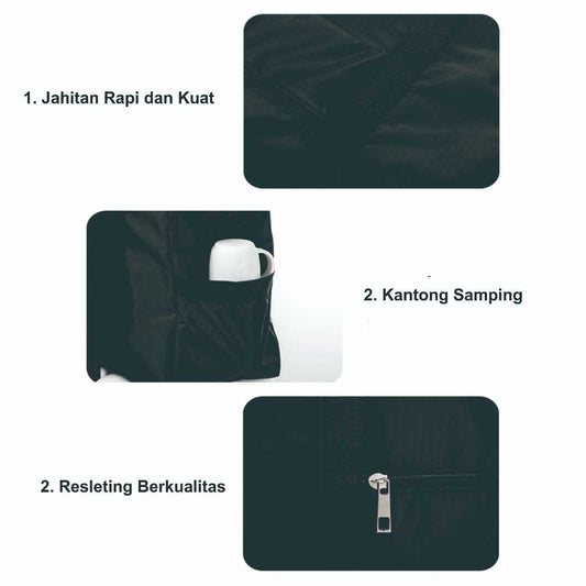 Travel Duffel Bag Lipat Premium