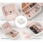 Kotak Perhiasan Mini Travel Jewelry Box