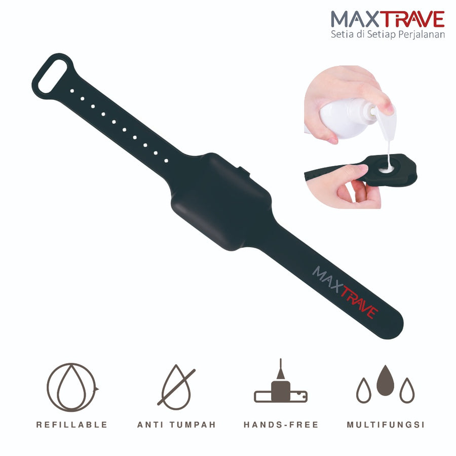 Gelang Bracelet Cairan Dispenser sanitizer sabun