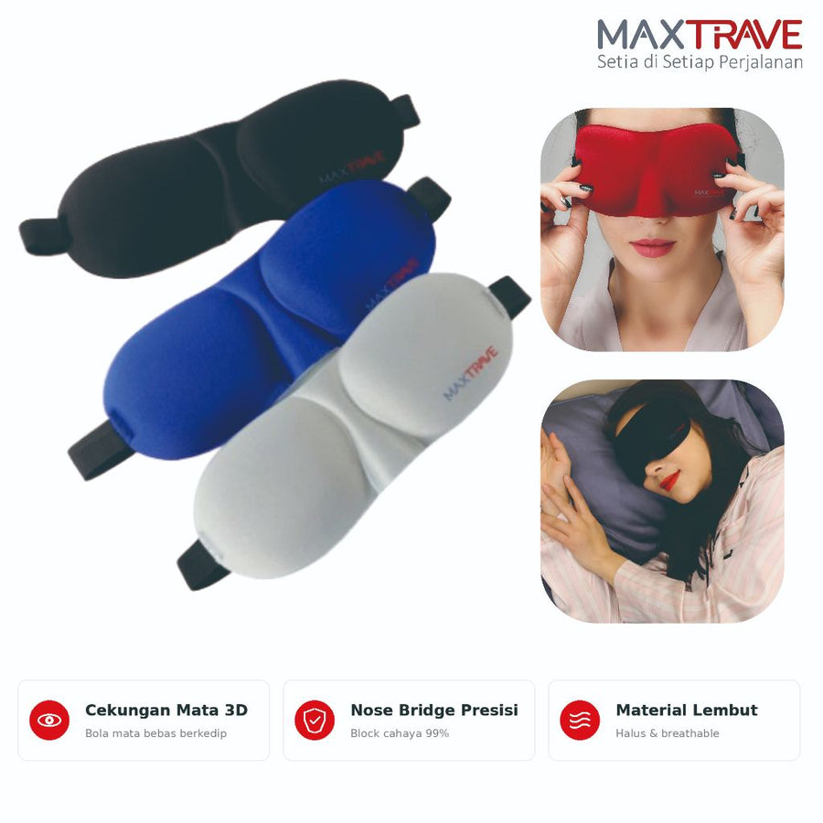 Penutup Mata Tidur 3D Sleep Eye