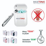 Sedotan Silikon Lipat Food Grade BPA