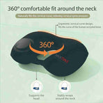 Bantal Leher Tiup Press Pump Travel