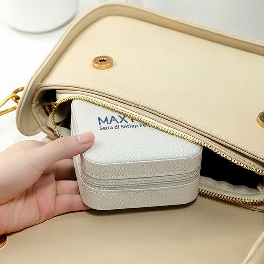 Kotak Perhiasan Mini Travel Jewelry Box